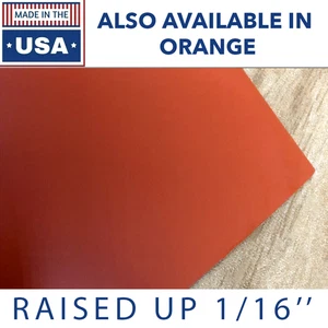 Orange FRONT & REAR Plastic Raised Letters Inserts fits Corvette C4 1991-96 - Picture 1 of 6