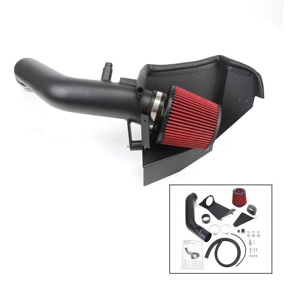 冷进气系统适用于 2012 - 2016 宝马 335i M235i 435i F30 F32 F87 F22 3.0T — 第 1/4 张图片