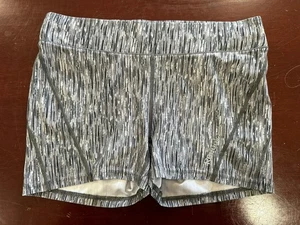 Reebok kleine Spandex Shorts schwarz weiß #1539 - Bild 1 von 5