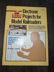 34 new electronic projects for model railroaders book - Picture 1 of 2