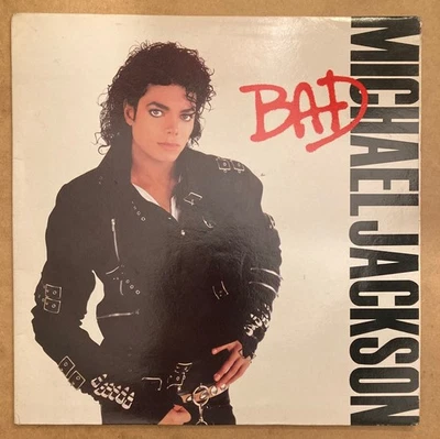 Michael Jackson - Bad VINYL LP Epic - 450290 1, 1987 *VERY GOOD* - Image 1 of 4