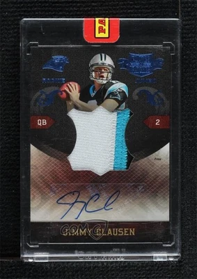 2010 Panini Plates & Patches Prime Signatures /25 Jimmy Clausen #34 Auto RC - Image 1 of 2