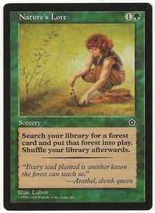 MTG Nature's Lore Portal 2 Second Age Common MP - Picture 1 of 2
