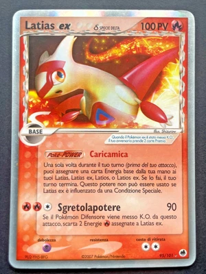 Pokémon Latias EX Dragon Frontiers 2007 Ultra Rare Holo Card 95/101 - Image 1 of 4