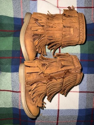 Fringe Moccasin Toddler Boots - Image 1 of 3