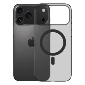 Custodia di ricarica wireless lusso opaca ultra sottile trasparente per Magsafe per iPhone 17 Air - Foto 1 di 9