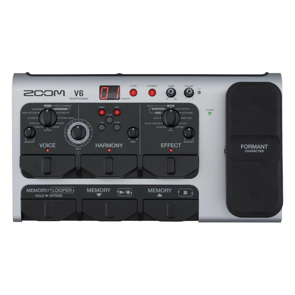 Zoom V6-SP Vocal Processor - Imagem 1 de 1