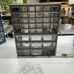 Stack-On Hardware & Craft Storage Cabinet 39 Drawer Organizer Made In USA - Picture 1 of 11