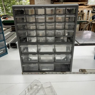 Stack-On Hardware & Craft Storage Cabinet 39 Drawer Organizer Made In USA - Image 1 of 4