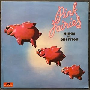 LP Pink Fairies Kings Of Oblivion 1st UK 1973 Polydor LP VG+/NM Prog/Psych/Rock - Picture 1 of 3