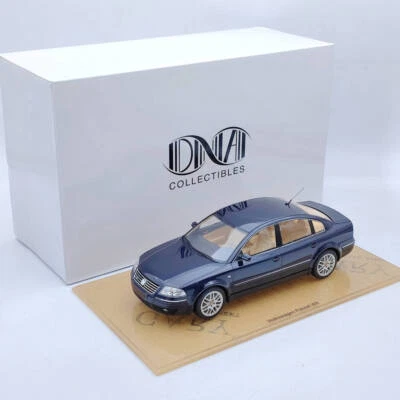 ADN Coleccionables 1/18 Volkswagen VW Passat W8 2001 DNA000029 Resina Modelo Azul Foto 1 de 4