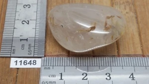 RUTILQUARZ - EXTRA - Rollstein Mineralien Lithotherapie Reiki Sammlung - Bild 1 von 3