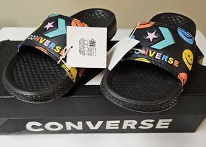 Converse All Star Rainbow Happy Face Pantoletten Unisex Herren Gr. 3 Damen Gr. 4 Kinder Gr. 3 - Bild 1 von 15
