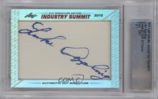 2015 Leaf Industry Summit Cut Signature Edition 1/1 Luke Appling Auto HOF 3h9