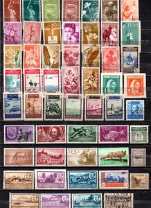 SPANISH COLONIES. COLLECTION BUILDER OF 54 ALL DIFFERENT STAMPS. - Picture 1 of 1