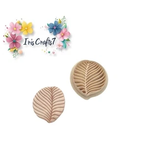 Leaf 6 Polymer Clay Cutter - Earrings Making - Ceramic Tools - Picture 1 of 6