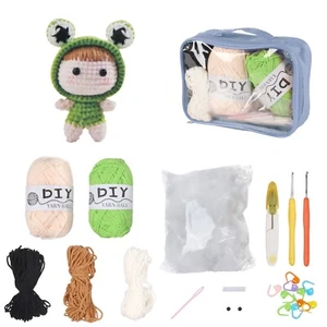 Kit de ganchillo Kawaii Chibis: muñeca Frosch the Frog - Imagen 1 de 6