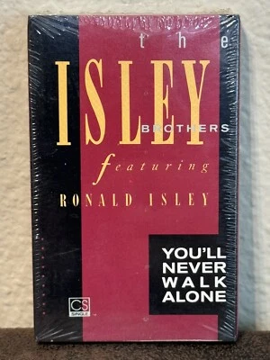 ISLEY BROTHERS YOU'LL NEVER WALK ALONE FACTORY SEALED CASSETTE SINGLE - NOS - Image 1 of 4
