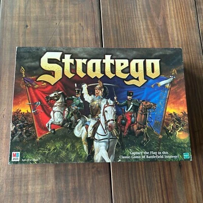 Stratego Board Game Capture the Flag 1999 Milton Bradley Vintage NEW Open Box - Image 1 of 4