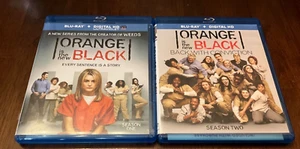 Orange is the new Black Complete Seasons 1 & 2 on Blu-ray EUC - Picture 1 of 2
