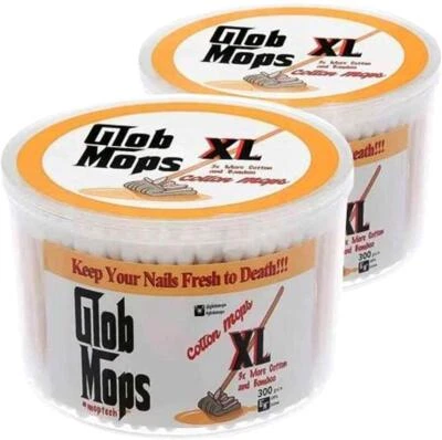 Glob Mops XL Cotton Swabs 2.0 – Extra Absorbent Bamboo Cotton Swabs – Cotton  - Image 1 of 4