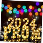 8 Pcs Prom 2024 Light up Number for 2024 Graduation Prom Party Decor Marquee 