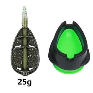 Compact and Efficient Inline Method Carp Fishing Feeder Mould 25/35/45g - Picture 1 of 19