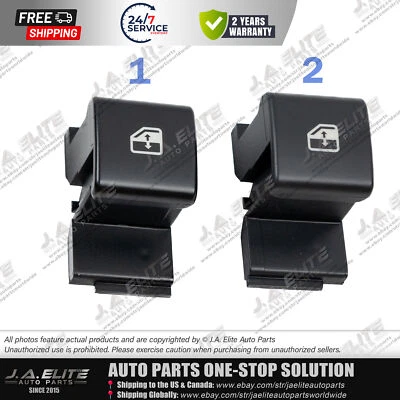 No1 & 2 Window Master Switch Button Cover fit Maserati Quattroporte GT, 247993 - Image 1 of 4