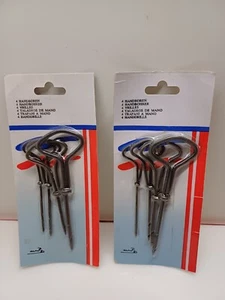 ORIGINAL  DDR  2 X 4 Hand Bohrer Zum BASTELN  Unbenutzt  - Bild 1 von 1