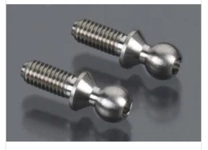 Lunsford TITANIUM 3mm X 7mm Broached Ball Studs #7117 - Picture 1 of 2