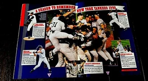 NEW YORK YANKEES RARE 1998 WORLD SERIES POSTER SI FOR KIDS DEREK JETER - Picture 1 of 5