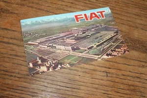 1962 ? Fiat 600, 1100, 1200 Spider color brochure, nice little piece - Bild 1 von 3