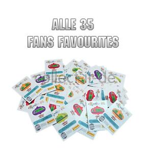 Panini EM 2012 Adrenalyn XL - ALLE 35 Fans Favourites