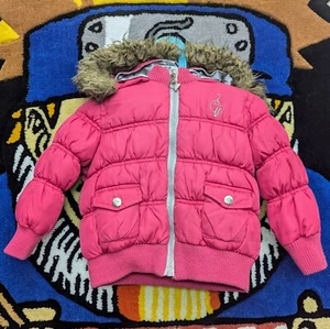 Kids Baby Phat Pink Puffer Jacket - Picture 1 of 3