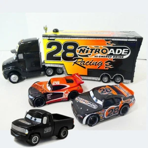 4 STCK. Nitroade Nr. 28 Schlepper LKW & Pickup & Auto Disney Pixar Autos Modellauto Druckguss - Bild 1 von 16