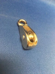 Block Tackle Pulley Fixed Eye 3/8 Inch Diameter NOS - Picture 1 of 4
