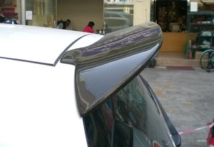 Rear Window Roof Spoiler For Honda 2006 Jazz Carbon Fiber Spon-Style Wing - Picture 1 of 8