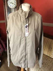 HARRINGTON JACKET MENS CLASSIC RETRO SCOOTER 1970'S VINTAGE BOMBER MOD 44”Ch Med - Picture 1 of 11