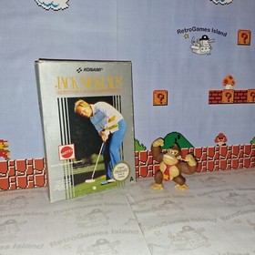JACK NICKLAUS GOLF KONAMI NINTENDO NES PAL A VERSIONE ITALIANA MATTEL ITA