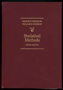 Statistical Methods. George W. Snedecor & William G. Cochran (1989). - Picture 1 of 1