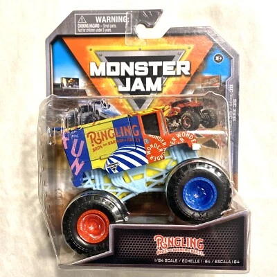 Monster Jam Ringling Brothers & Barnum & Bailey 1:64 Jaula Circo Food Truck Van Foto 1 de 4
