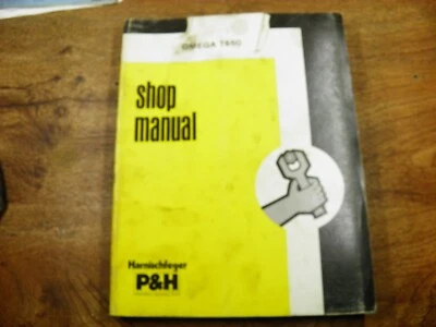 MANUAL DE TALLER GRÚA P&H T650 Foto 1 de 4