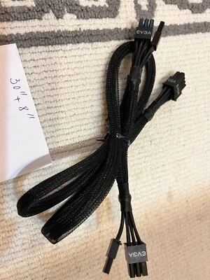 EVGA SuperNOVA  550-1300W  8 PIN TO 8+8 PCIe VIDEO card Power Cable , Original  - Image 1 of 3