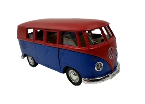 Volkswagen TI Transporter Pull Back Action Opening Doors 1:32 RMZ City - Picture 1 of 7