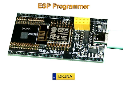 ESP32  ESP8266 ESP-01 Test Programmer Socket Downloader  ESP01S ESP12 Adapter - Image 1 of 4