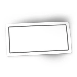 itenga 12x kleines Beschriftungsetikett 5x2,5cm Buchetikett Heftetikett Namensch - Bild 1 von 3