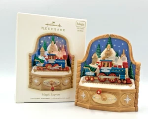 2009 Magic Express Hallmark Keepsake Light Sound & Motion Ornament Batteries Inc - Picture 1 of 6