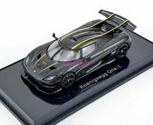 AUTOart 1:64 Black One 1 Super Racing Sports Model Car ABS - Picture 1 of 9