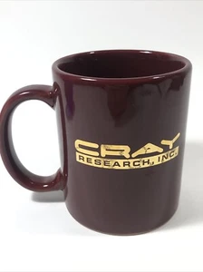 Tasse à café supercalculateur Cray Research Inc. D rouge céramique recyclage prix - Photo 1/7