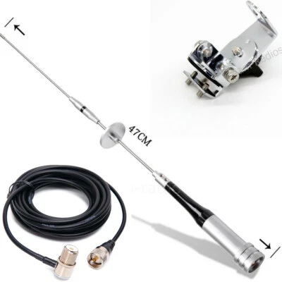 Diamond SG7000 2m/70cm VHF/UHF Car Ham Radio Antenna RB20 Base Clip 5M Cable QYT - Image 1 of 4